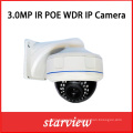 3MP WDR Poe IP Vandal-Proof Dome Zoom Lens Camera